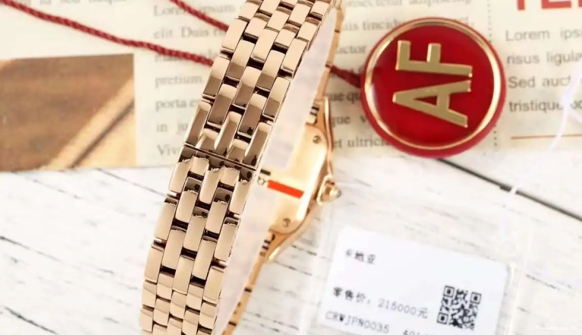 Panthere Quartz 22mm AF De Dia RG RG Secrete Ladies Brown Dial 0406